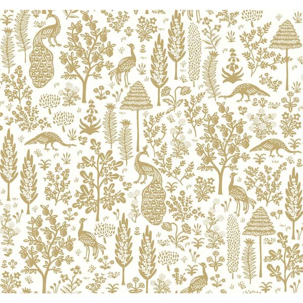 RIFLE PAPER CO. Menagerie Toile Unpasted Wallpaper (Covers 60.75 sq. ft.)