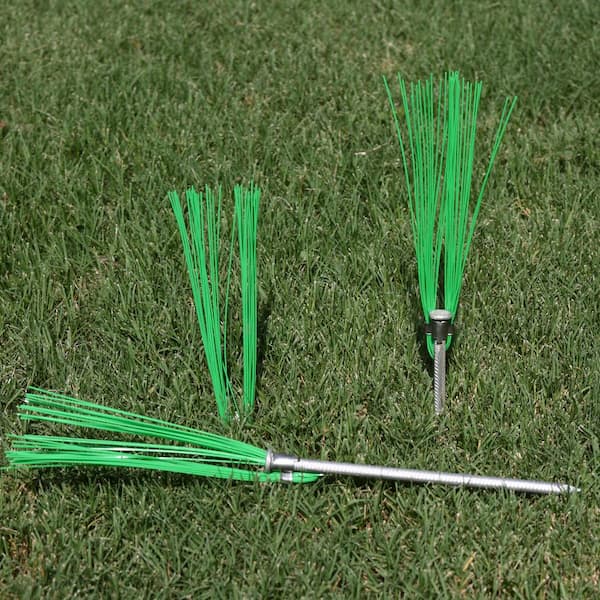 16 Pcs Garden Stakes Survey Markers Low Profile Survey Stakes