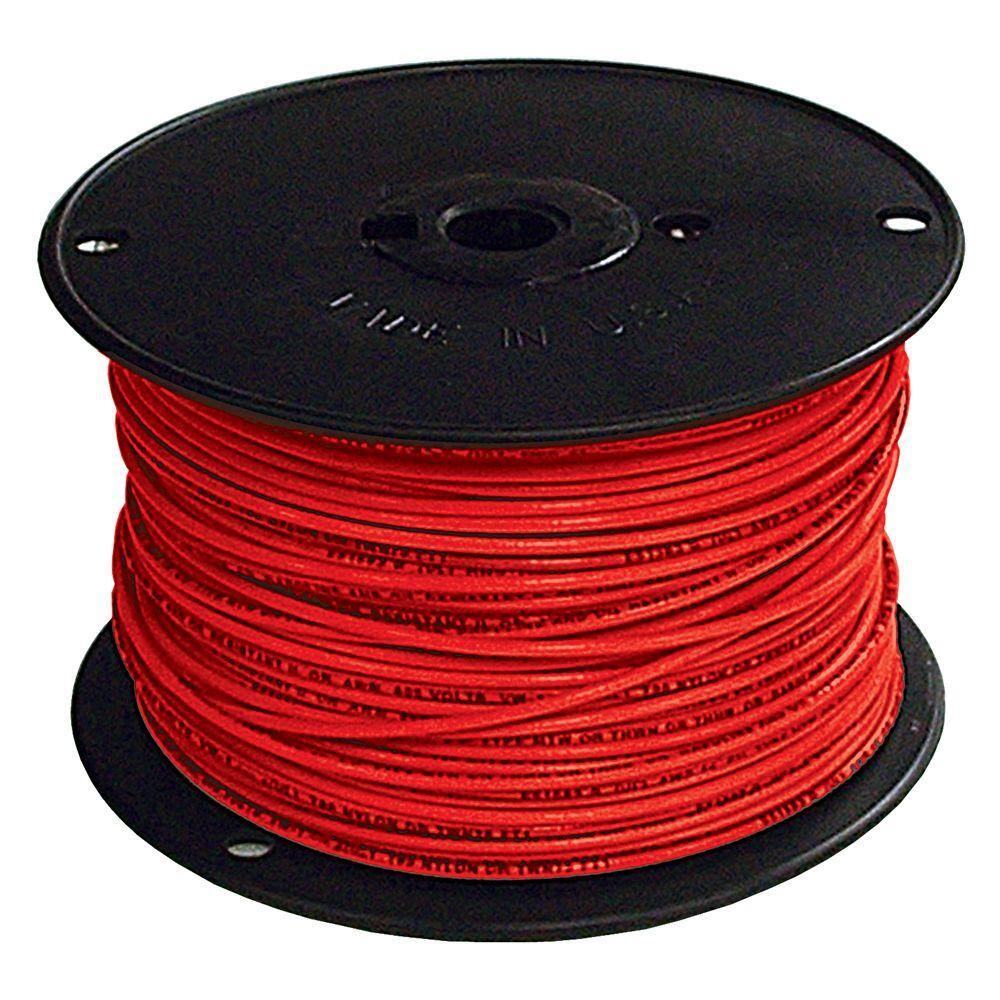 6 Gauge THHN Wire Stranded RED 10 FT THWN 600V Copper Machine Cable Home AWG 6 Gauge THHN Wire Stranded RED 10 FT THWN 600V Copper Machine Cable Home AWG