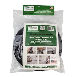 Trim-A-Slab (Black) Expansion Joint Repair/Replace Material - 1 x 25  Linear feet (7.6m) 