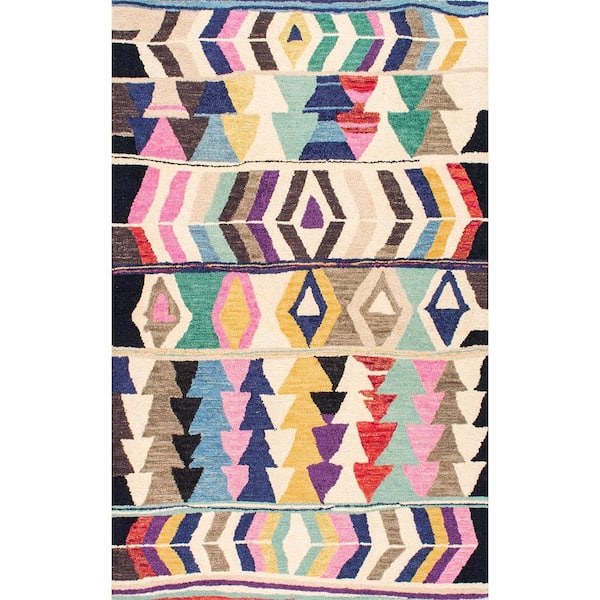 Ofelia Tribal Bohemian Multi 10 ft. x 14 ft. Area Rug