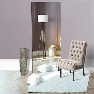 Mirrored Bevel Full Length Floor Mirror, Rectangle Wall Mirror, Large Beveled Mirror for Bedroom Living Room 70"H x30" W