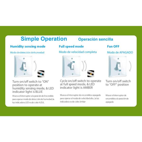 Signature 110 CFM Ceiling Humidity Sensing Bathroom Exhaust Fan, ENERGY STAR Signature 110 CFM Ceiling Humidity Sensing Bathroom Exhaust Fan, ENERGY STAR
