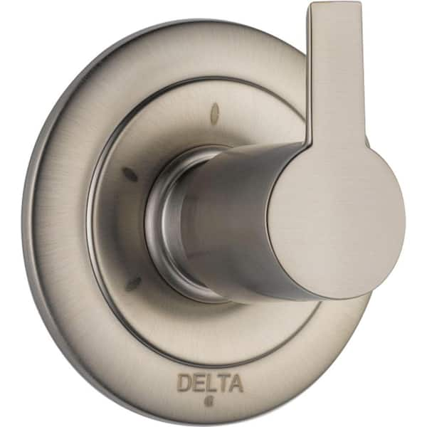 Delta Compel Single-Handle 3-Function Diverter Valve in Stainless