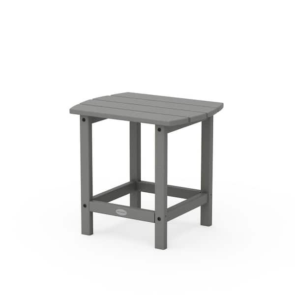 Seabrook 18 in. Side Table in Slate Grey