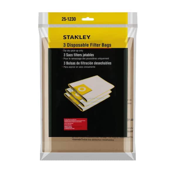 5 Gal. Disposable Filter Bag for Wet/Dry Vacuum (3-Pack) 5 Gal. Disposable Filter Bag for Wet/Dry Vacuum (3-Pack)