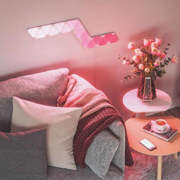 Nanoleaf Shapes - Modular Lighting Mini Triangles Smarter Kit RGBW