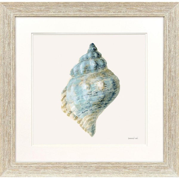 Nai 1 Piece Framed Coastal Art Print 30 in. x 30 in.