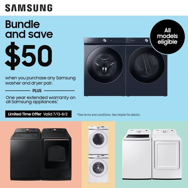 black friday deals on samsung washer and dryer