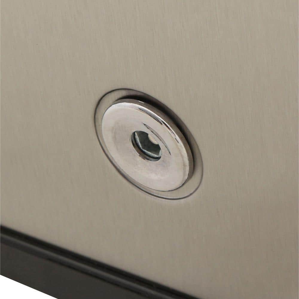 Compact Stainless Steel 1.1 Cu. Ft. Undercounter Upright Freezer