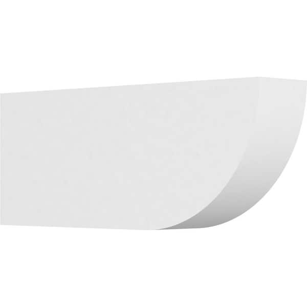 Ekena Millwork 4 in. x 8 in. x 20 in. Standard Durham Architectural Grade PVC Rafter Tail Brace