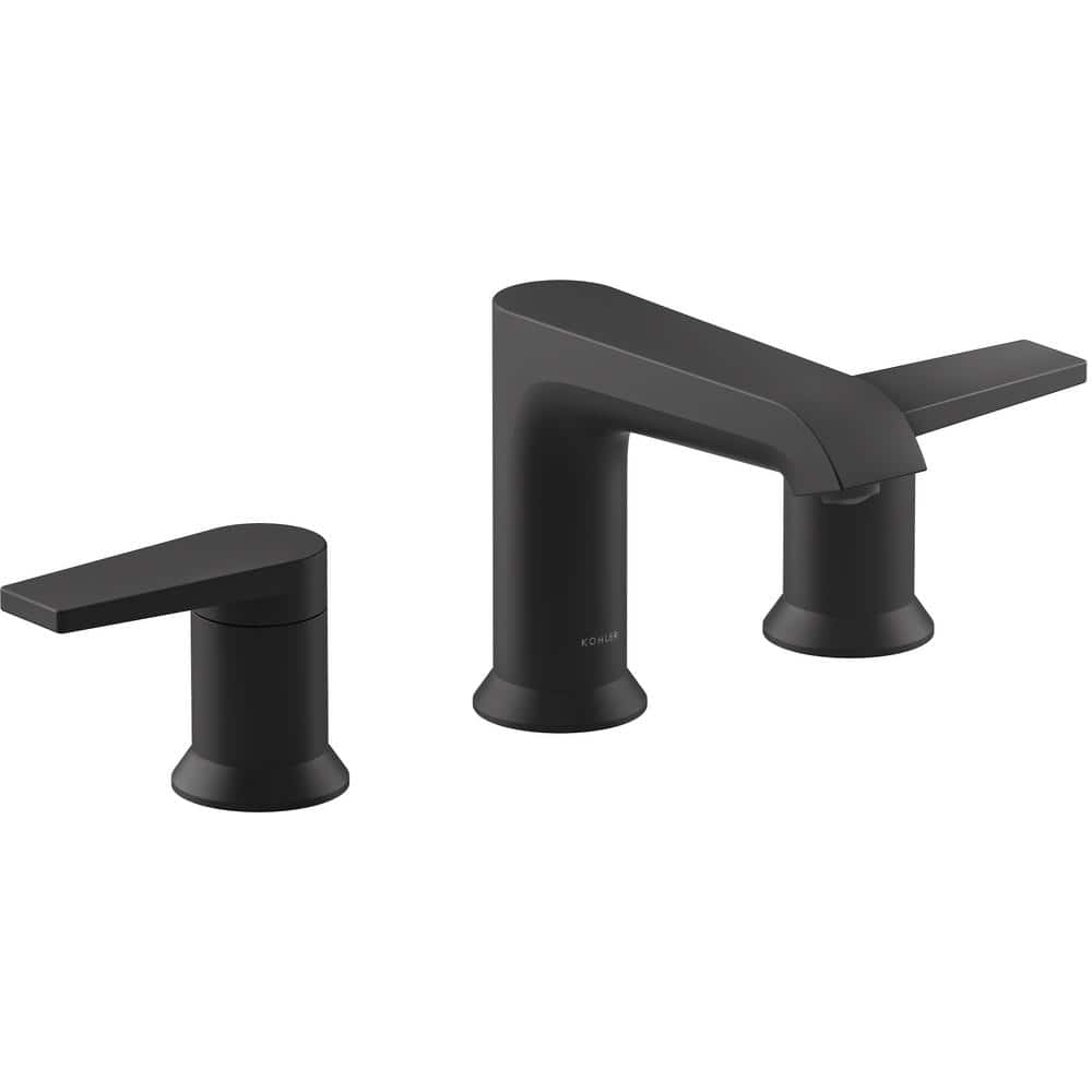 Kohler K-97093-4 Hint 1.2 GPM Widespread Bathroom Faucet - Black