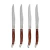 French Home Laguiole 4.5 in. Stainless Steel Full Tang Serrated 8-Piece Steak  Knife Set, Rainbow Colors LG113 - The Home Depot