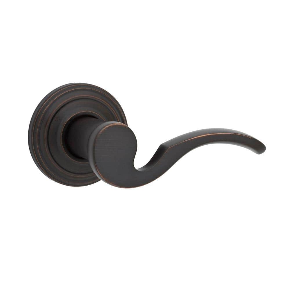 ルンルン Kwikset Brooklane Venetian Bronze Right-Handed Half-Dummy Door