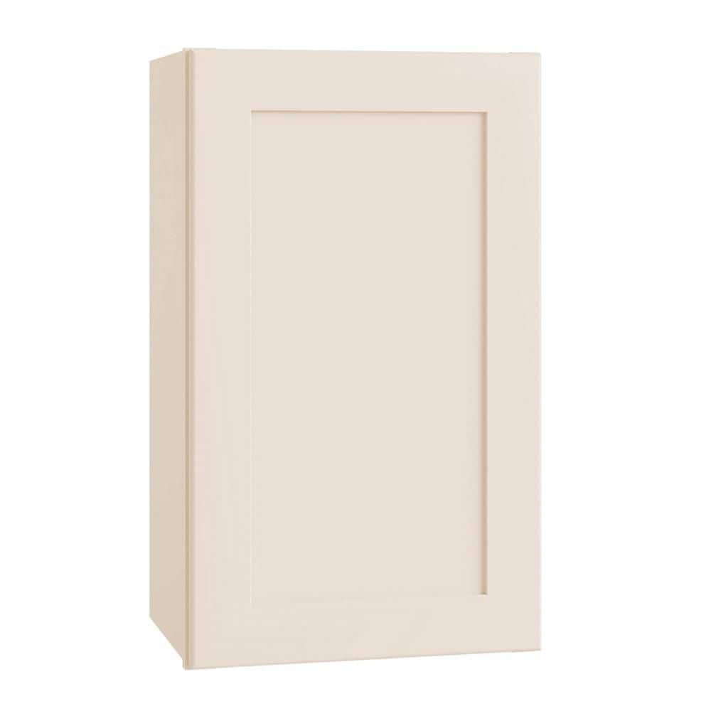 Newport 18 in. W x 12 in. D x 30 in. H Assembled Plywood Wall Kitchen Cabinet in Blended Cream with Soft Close price history on PriceWatchPro