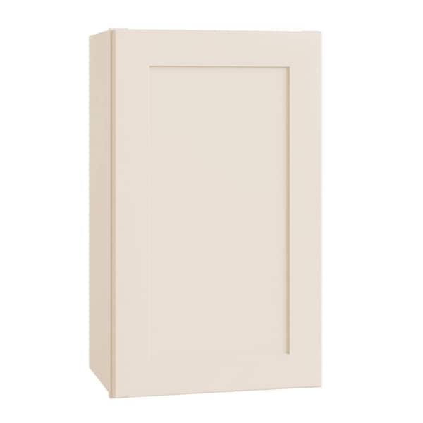 Newport 18 in. W x 12 in. D x 30 in. H Assembled Plywood Wall Kitchen Cabinet in Blended Cream with Soft Close