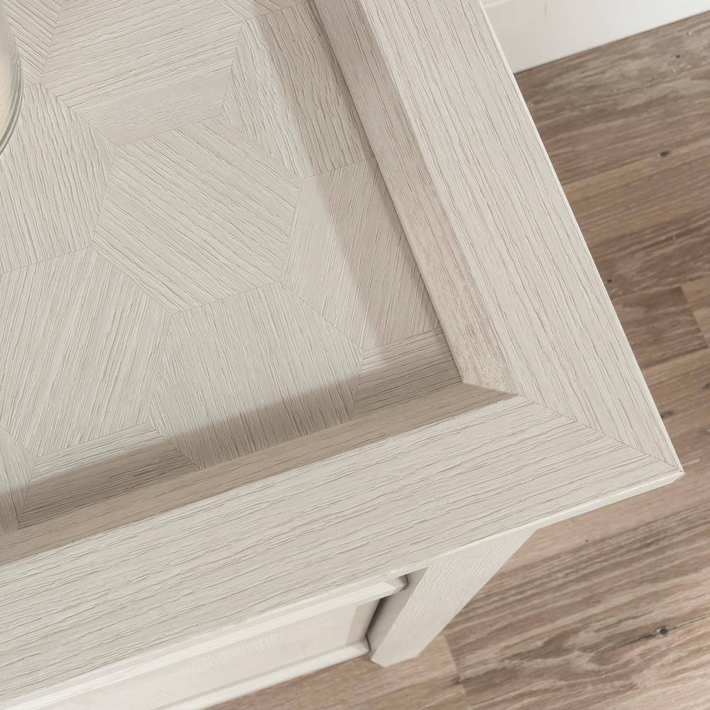 Glacier Oak 2-Drawer Lockable Lateral File Cabinet