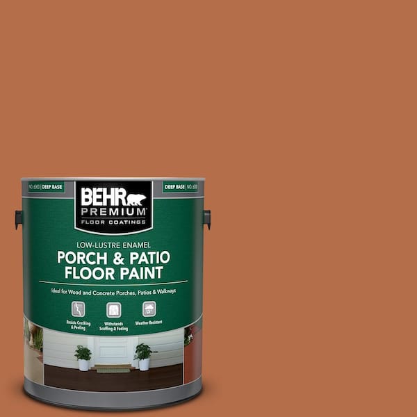 BEHR PREMIUM 1 gal. #M210-7 Thanksgiving Low-Lustre Enamel Interior/Exterior Porch and Patio Floor Paint