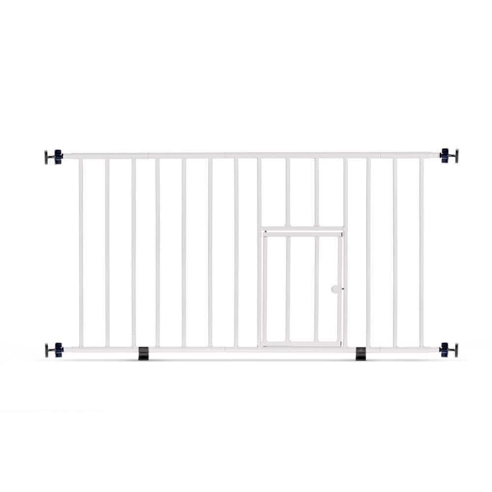 Carlson Mini Pet Gate with Small Pet Door, White price history on PriceWatchPro