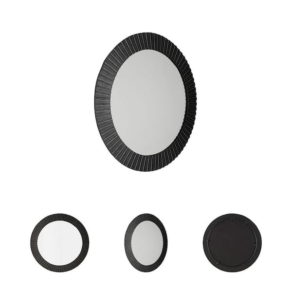 Signature DESIGN BY ASHLEY Ozias Black 33.63 in. W x 33.63 in. H