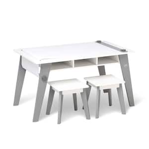 Gray Arts and Crafts Table