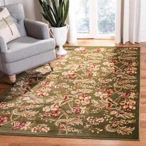 Lyndhurst Sage 9 ft. x 12 ft. Border Area Rug