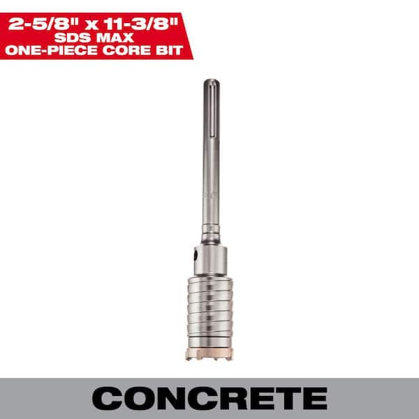 Milwaukee 2-5/8 in. x 11-3/8 in. SDS-MAX Core Bit