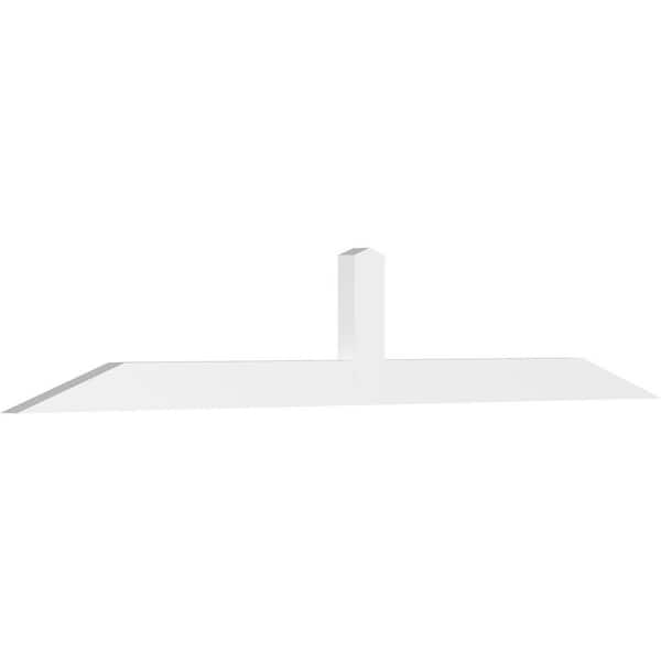 Ekena Millwork Portland 84 in. W x 14 in. H x 2 in. D Signature Polyurethane Bracket