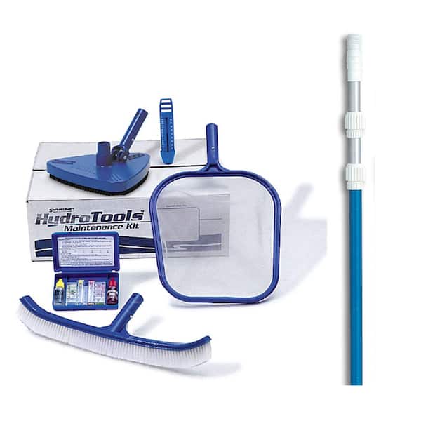 Hydrotools 7 ft. - 21 ft. Premium Swimming Pool Maintenance Kit with Telescopic Pole