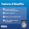 Henry PR525042 Fibered Aluminum Mobile Home Roof Coating - 0.9 Gallon Reflective Waterproof Sealant