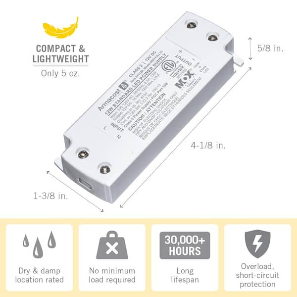 120v to 12v transformer for led lights home depot