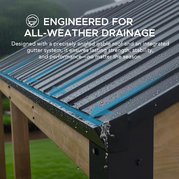 Have a question about Sunjoy Newville 10.1 ft. x 21.6 ft