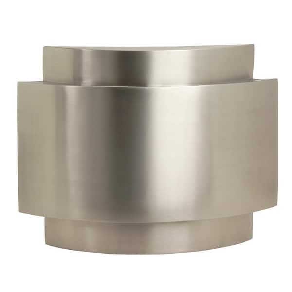 CRAFTMADE Wired Classic 2-Note Doorbell Chime for Front Door, Single-Note for Second Entrance, Silver Finish