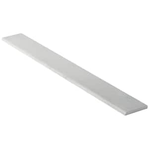 Forge Smoke Gray 2.83 in. x 23.62 in. Matte Porcelain Floor and Wall Bullnose Tile Trim