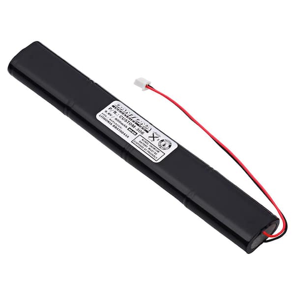 Unbranded 9.6V NICAD 800mAh Emergency Lighting Battery BBAT0043A