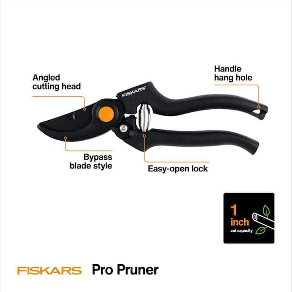 11 in. Steel Blade PRO Fibercomp Bypass Hand Pruning Shears