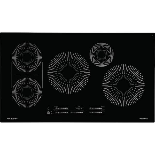 Frigidaire Gallery 36-in 5 Elements Black Induction Cooktop in the Induction  Cooktops department at