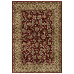 McAlester Burgundy 12 ft. x 15 ft. Area Rug