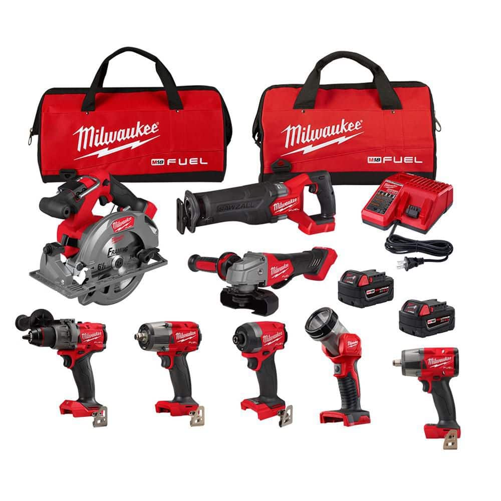 Milwaukee M18 FUEL 18V Lithium-Ion Brushless Cordless Combo Kit