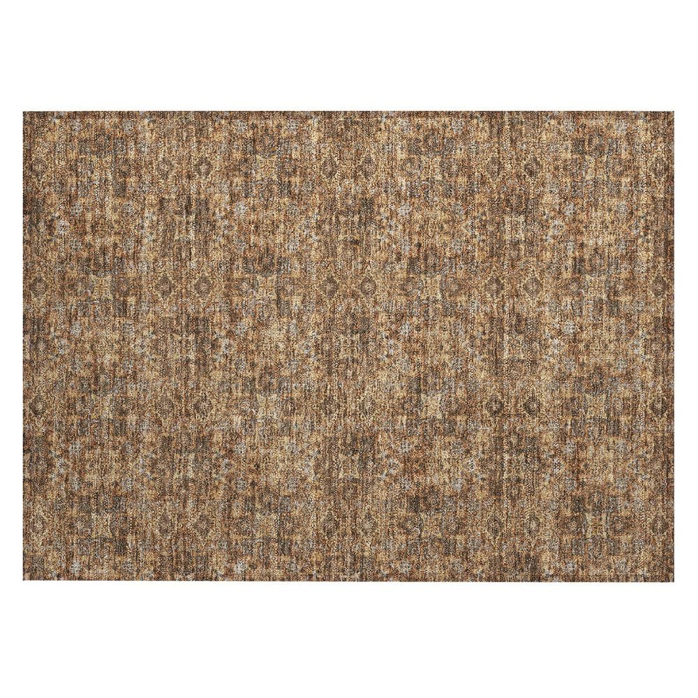 Chantille Machine Washable Indoor/Outdoor Abstract ACN2783 Paprika 3 ft. x 4 ft. Area Rug price history on PriceWatchPro