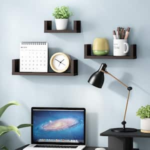 furinno wall mounted floating desk