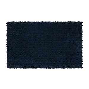 Jean Pierre Reversible Cotton Soft Giri Aquatic Blue 21 in. x 34 in. Bath  Mat YMB003923 - The Home Depot