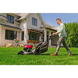 21 in. 3-in-1 Variable Speed Gas Walk Behind Self Propelled Lawn Mower with Blade Stop