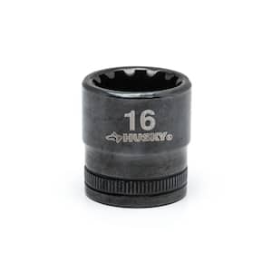 3/8 in. Drive 16 mm Knurl Grip Universal Socket