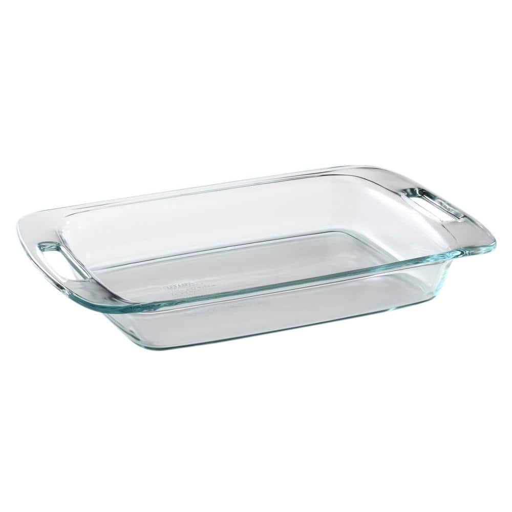 Pyrex Easy Grab 3 qt. Glass Baking Dish, Clear Glass -  1085782