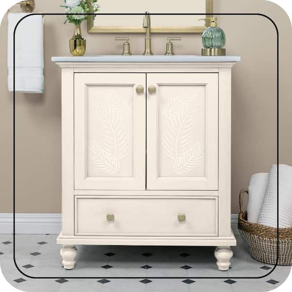 1 qt. #PPU5-10 Heavy Cream Interior Chalk Decorative Paint