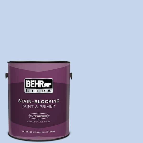 BEHR ULTRA 1 gal. #580A-3 Rain Song Extra Durable Eggshell Enamel Interior Paint & Primer