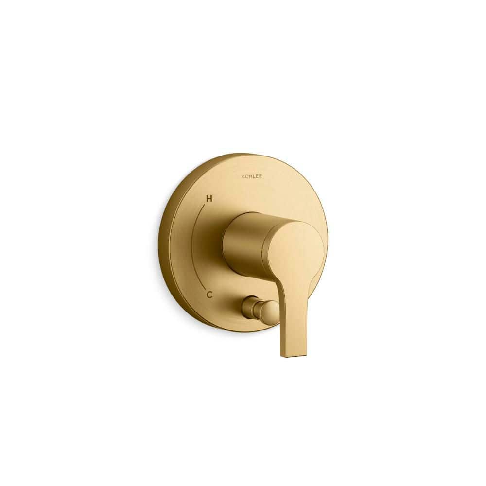 Elate 1-Handle Valve Handle In Vibrant Brushed Moderne Brass (Valve Not Included) price history on PriceWatchPro