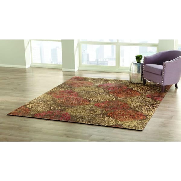 Captiva Gray  Doormat 3 ft. x 5 ft. Area Rug