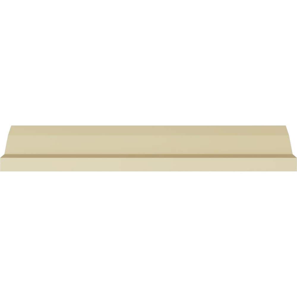 2 7/8"H x 2 3/4"P x 4"F x 94 1/2"L Caputo Crown Moulding
